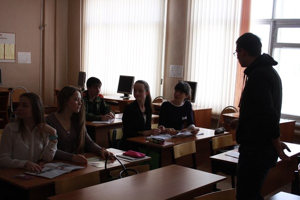 Профориентационная работа кафедры в школах г. Пугачева Фото 7