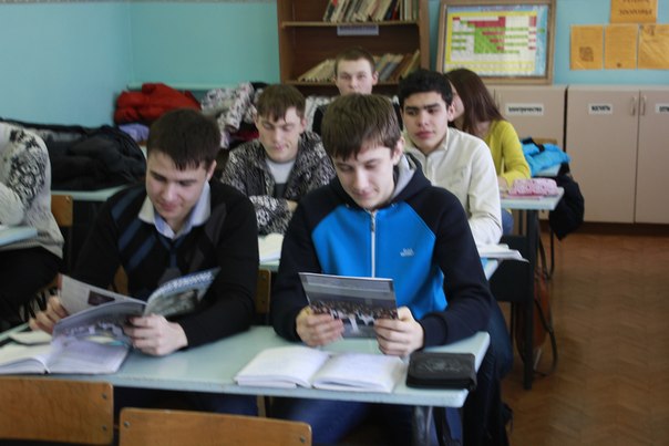 Профориентационная работа кафедры в школах г. Пугачева Фото 2