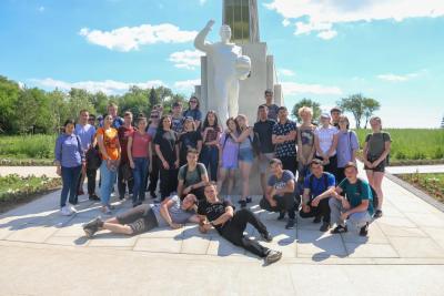 Студенты СГАУ благоустроили место приземления Ю.А. Гагарина
