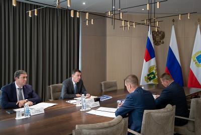 Патрушев обсудил перспективы АПК области с врио главы региона
