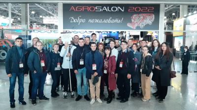 Представители вуза посетили сельхозвыставку «Агросалон-2022»
