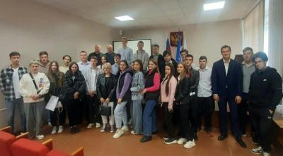Встреча студентов выпускных групп Марксовского филиала с представителями университета