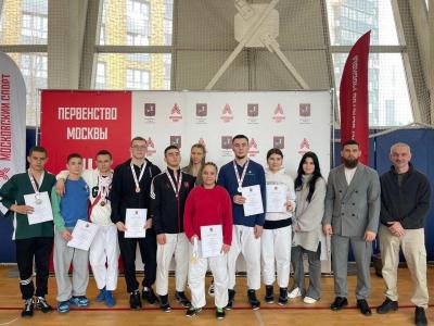 Студенты Марксовского филиала приняли участие в первенстве города Москвы по борьбе на поясах среди юниоров- 18-20 лет