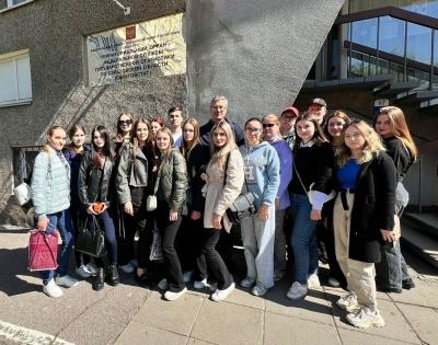 Студенты ФЭиМ посетили с экскурсией Саратовстат