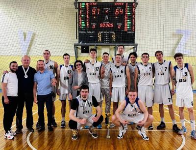 Команда Вавиловского университета – победитель соревнований по баскетболу