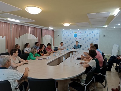 Участие в заседании Общественной палаты Саратовской области