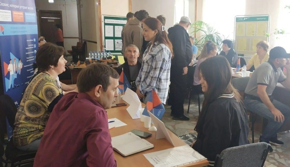 Студенты филиала- участники Всероссийский ярмарки профессий.