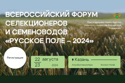 В Казани пройдет Всероссийский форум «Русское поле - 2024»