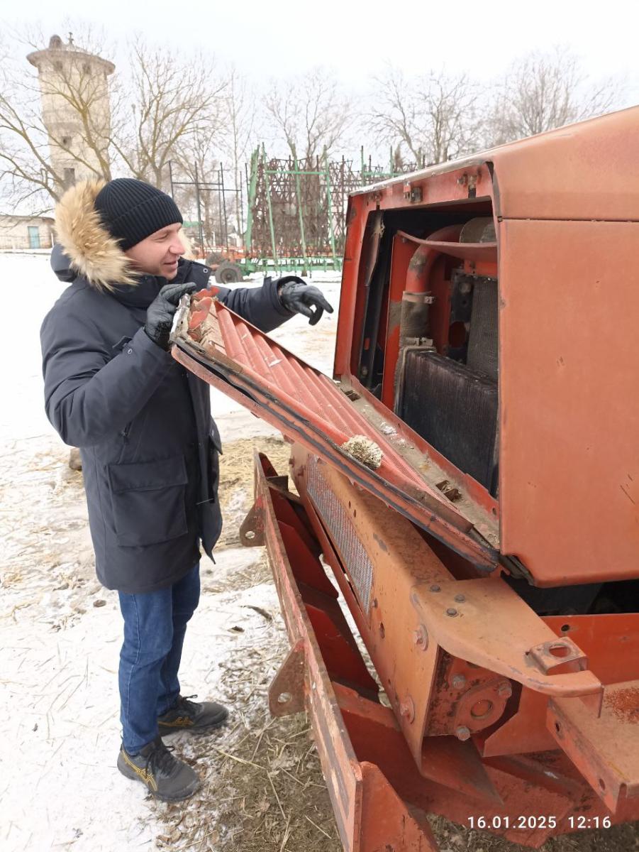 Визит сотрудников кафедры "Техническое обеспечение АПК" в УНПО Муммовское Фото 9