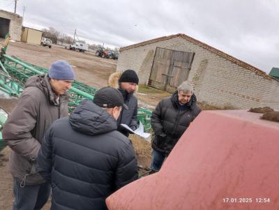 Выездное совещание сотрудников кафедры "Техническое обеспечение АПК" в УНПО Поволжье