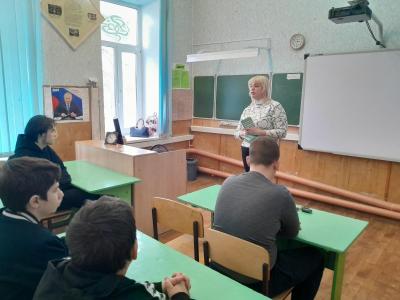 Профориентационное мероприятие в МОУ СОШ с. Поповка Саратовской области