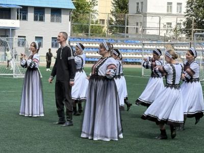 Посещение фестиваля футбола «Кубок победы», приуроченного 80-летию Победы в Великой Отечественной войне