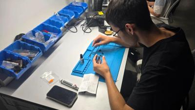 Для студентов Вавиловского университета проведен мастер-класс по пайке