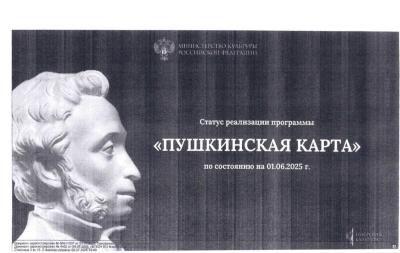 Информация о программе «Пушкинская карта»