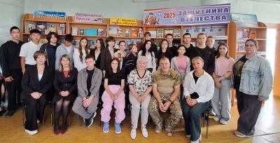 УРОК МУЖЕСТВА «ГОРДОСТЬ РОССИИ – ЕЕ СЫНОВЬЯ»
