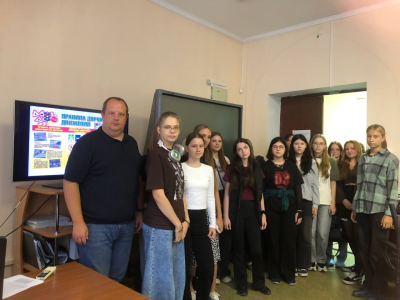 Кураторский час, посвященный профилактике ДТП и безопасности на железной дороге
