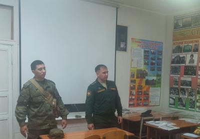 Встреча представителей военной части  с обучающимися Пугачевского филиала