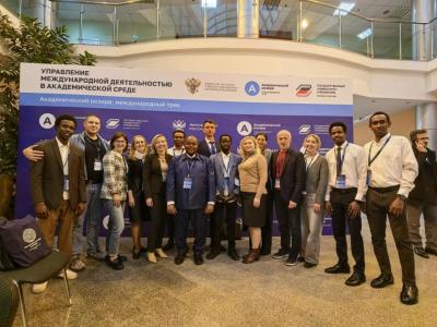 Представители вуза - участники первой программы для руководителей международных служб вузов