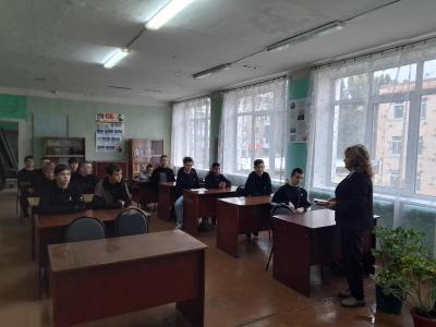 Экскурсия в библиотеку Марксовского с/х техникума