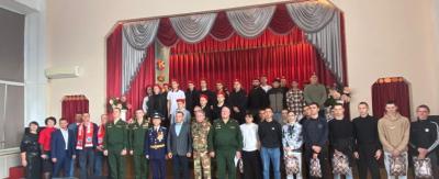 Торжественное мероприятие ко дню призывника «Мы твои рядовые, Россия»