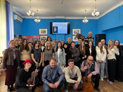 Участие в литературно-музыкальном мероприятии «Я сердцем никогда не лгу»