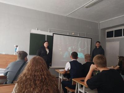 Команда первичного отделения Краснокутского зооветеринарного техникума приняла участие в первом этапе конкурса в сфере здоровья сбережения 