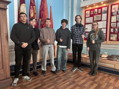 Студенты приняли участие в квест-игре «Путешествие по музею»