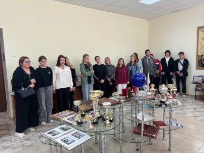 Посещение студентами музея истории Финансово-технологического колледжа