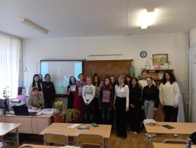 Встреча студентов специальности «Ветеринария» с работниками Центральной библиотеки Андреевой С.Н. И Антоновой Ю. А. «Литературная беседа»