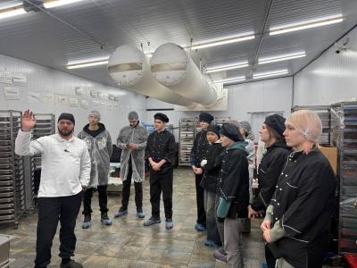 Студенты ФТК посетили с экскурсией предприятие ООО «Ресто Про»