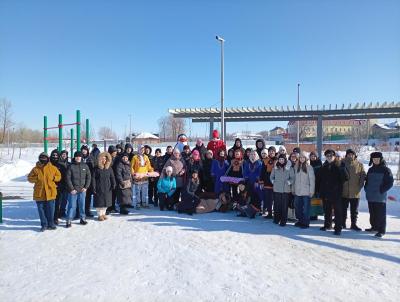 Участие в Масленице.