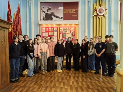 Посещение музея истории Вавиловского университета