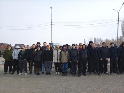 Студенты Марксовского филиала Вавиловского университета присоединились к акции «Крымская весна»