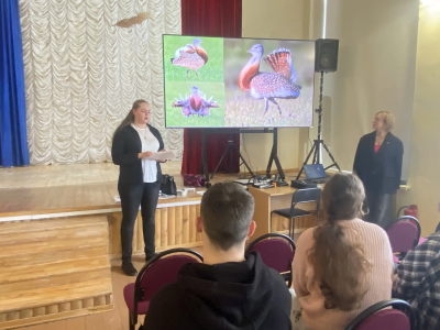 Офлайн-мероприятие на тему «Биологический мост: птицы в контексте эпидемиологического надзора»