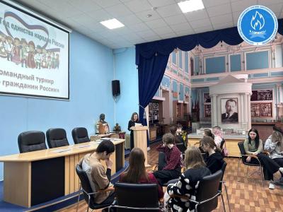 В музее состоялся командный турнир «Я – гражданин России»