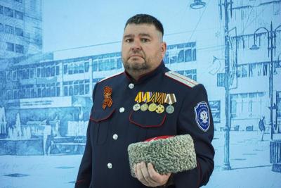 Сотрудник Вавиловского университета награжден медалью «Воин-доброволец»