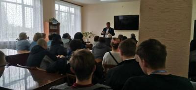 #Встреча_с_Героем_Российской_Федерации в техникуме.